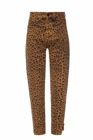 Leopard print jeans, zdjęcie 1 Leopard print jeans od Saint Laurent